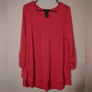 Grace Elements Hot Pink Blouse 2x